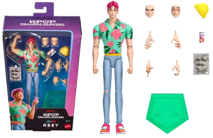 K-Pop Mattel Veiksmo figūra KPop Demonų medžiotojai Abby