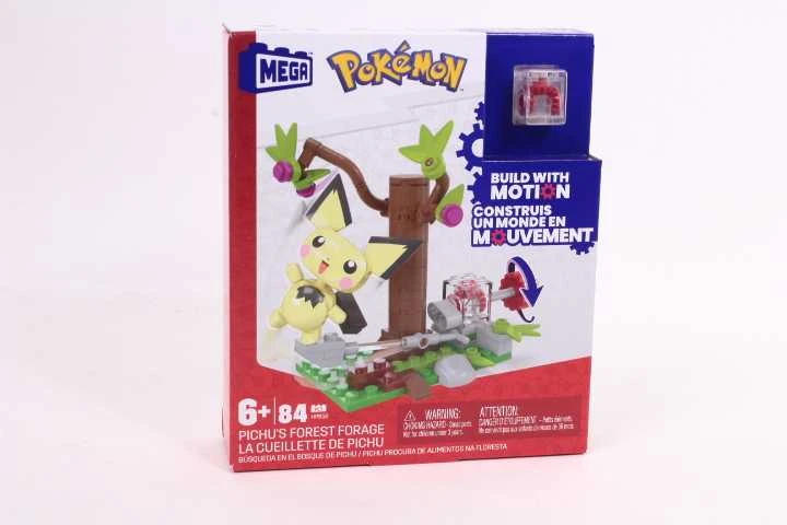 Mega Bloks Pokemon miško pikachu nuotykių konstravimo rinkinys