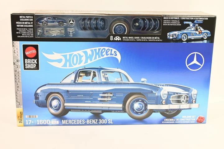MATTEL BRICK SHOP HOT WHEELS konstruktorius – Mercedez Benz 300 SL (HWW25)