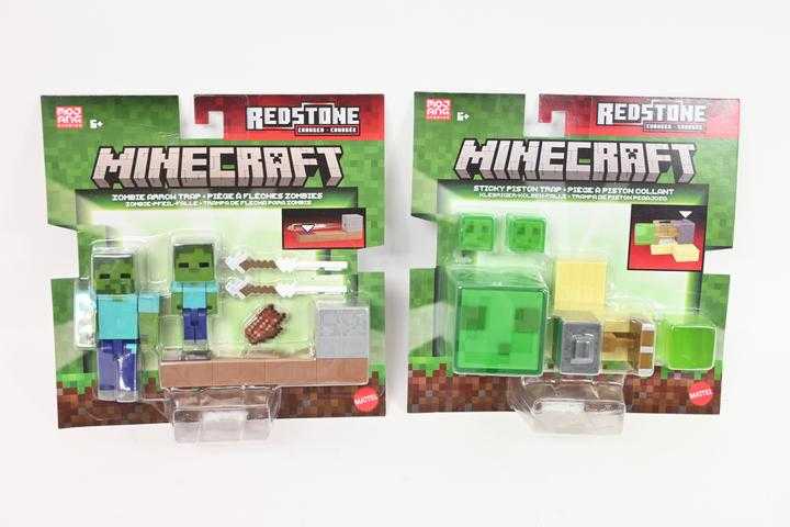 Mattel Figūrėlė Minecraft su spąstų rinkiniu