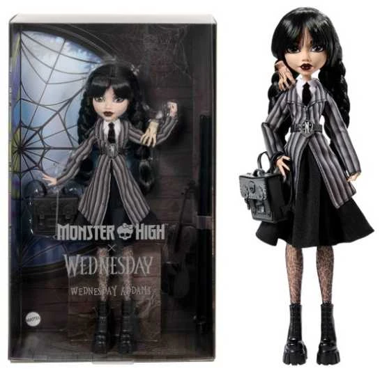 Lėlė Mattel MONSTER HIGH Wednesday (HXJ04)