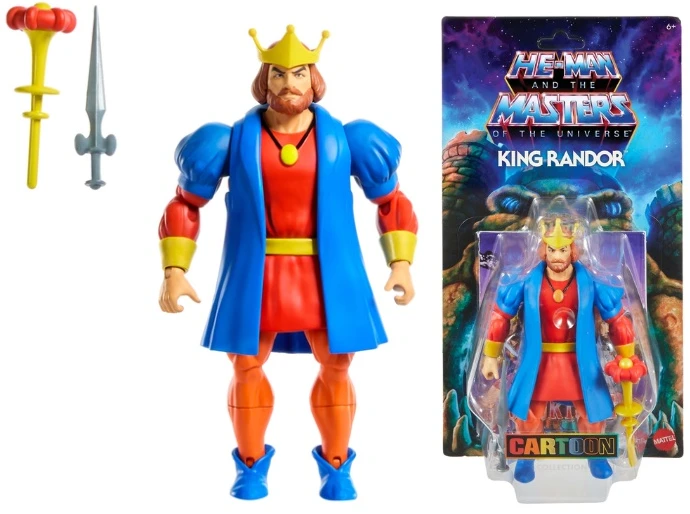 Mattel Figūrėlė Masters of the Universe Origins King Randor 200X