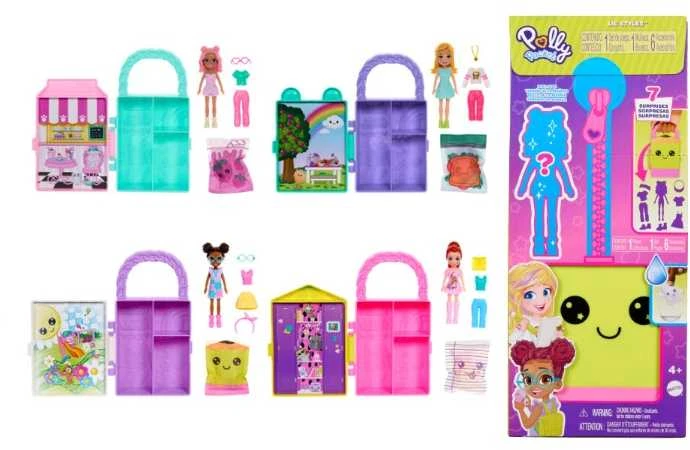 Mattel „Polly Pocket“ mini pastūmimas