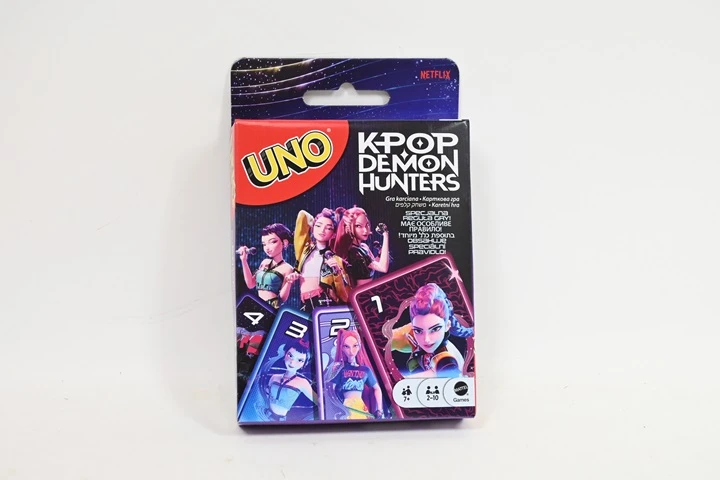 Mattel UNO kortos KPOP Demon Hunters