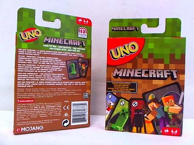 Mattel Minecraft UNO kortų žaidimas