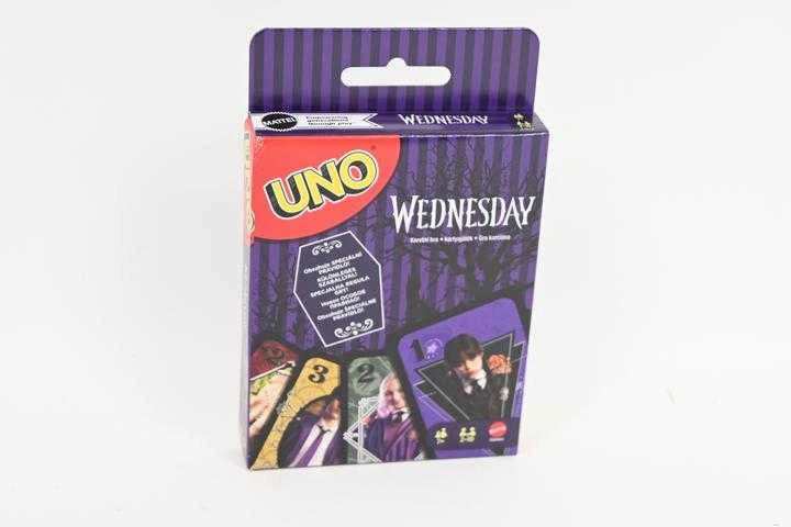 Mattel UNO kortos WEDNESDAY (JHB18)