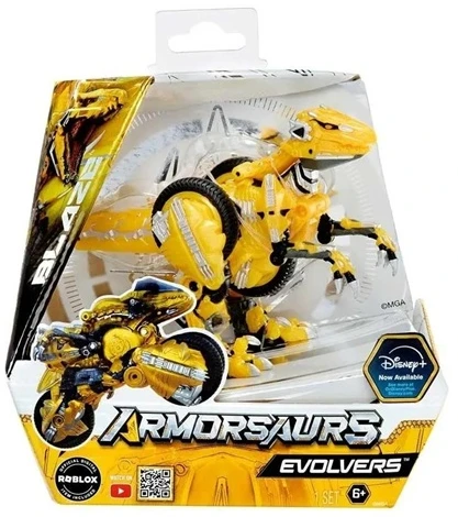MGA Armorsaurs žaislinis dinozauras Evolver Blaze 556442-EUC-V