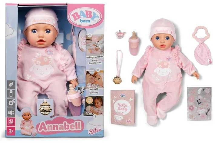 Zapf BABY born - Anabell 43 cm (838396)