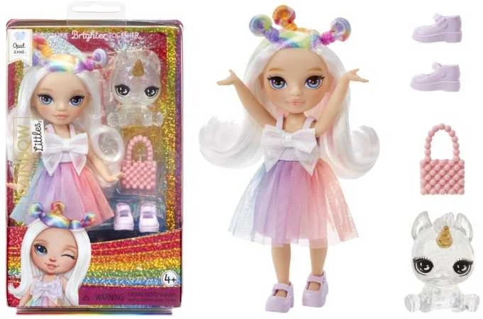 MGA 531203-EUC „Rainbow High Littles“ lėlės – opalas (vaivorykštė)