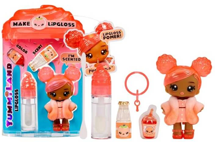 MGA 120759EUC Yummiland Lūpų blizgis Doll- Piper Peach