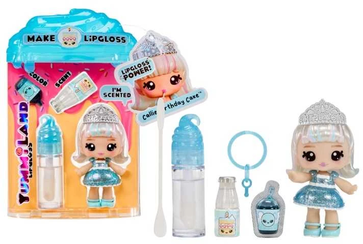 MGA 120704EUC Yummiland Lūpų blizgis Doll- Callie Birthday Cake