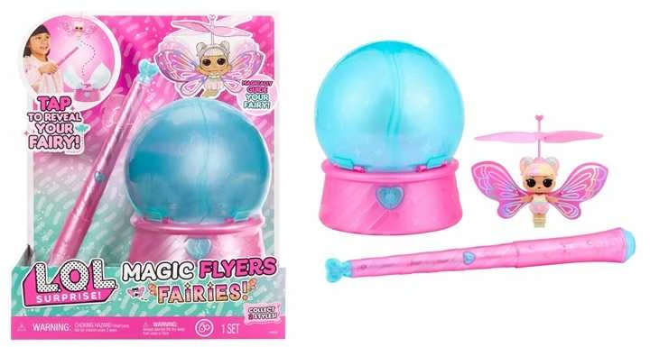 MGA 542261-EUC L.O.L. Surprise Magic Flyers Fairies Tots Lėlė Gėlė Vaikas
