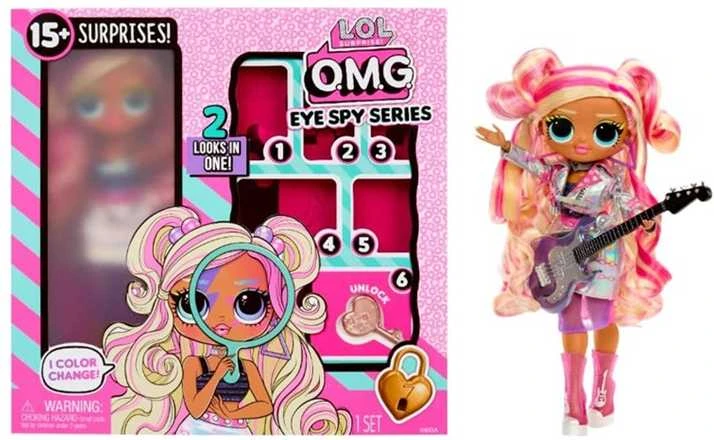 Lėlytė MGA L.O.L. SURPRISE EYE SPY OMG