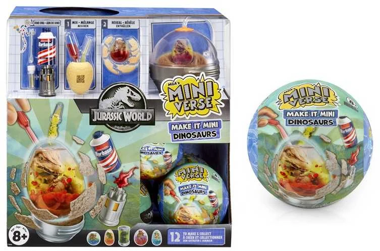 MGA Miniverse Mini Jurassic World rinkinys (522553/522546)