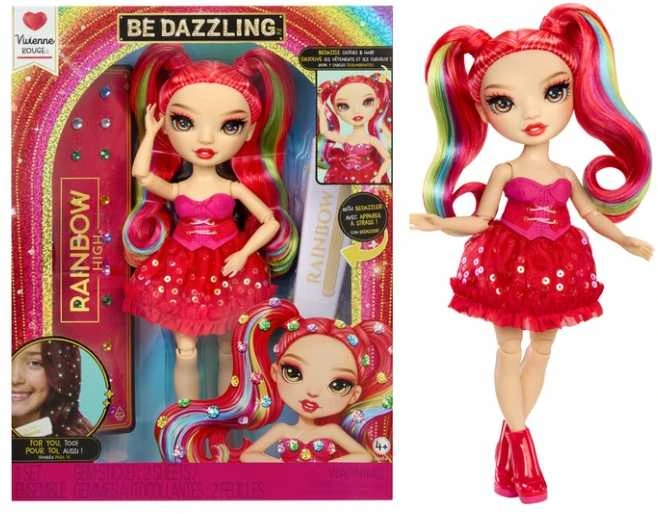 MGA Lėlė „Rainbow High Be Dazzling“ Vivienne Rouge 597803-EUC
