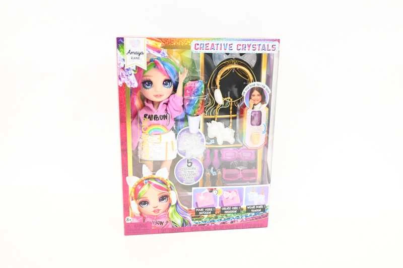 MGA Lėlė 121411-EUC Rainbow High Creative Crystals mados lėlė - Amaya