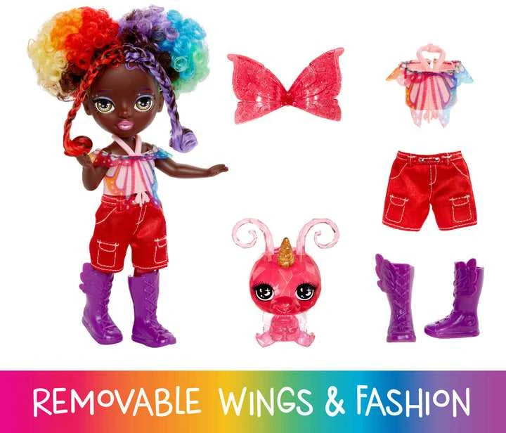 MGA Lėlė Vaivorykštės Fėja Astrid Rainbow High Littles 543398EUC