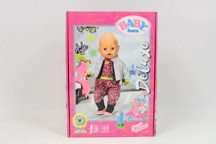 Zapf BABY born - City Deluxe paspirtukas Combo 43 cm (830215)