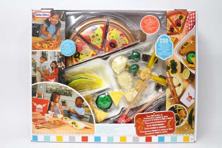 Little Tikes Mega maisto išsinešimui rinkinys su 200 priedų