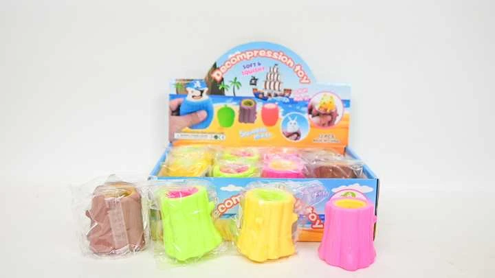 TOYS Išspausta voverė 8x12 cm mišinys MIDEX D42799