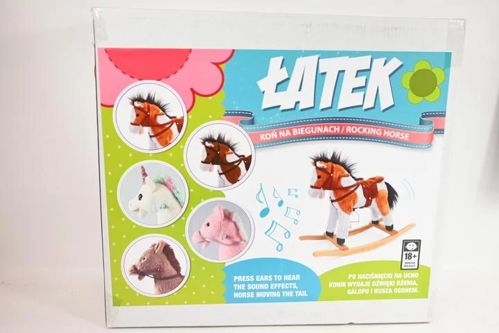 Milly Mally Sūpyninis arkliukas „Łatek“ rožinis