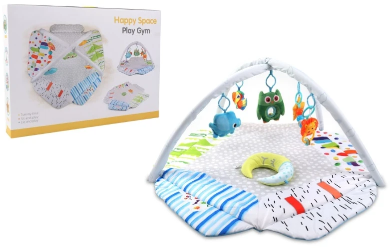 MILLY MALLY 6143 TinyMini JL633-1A Mokomasis kilimėlis 2in1 Baby's World
