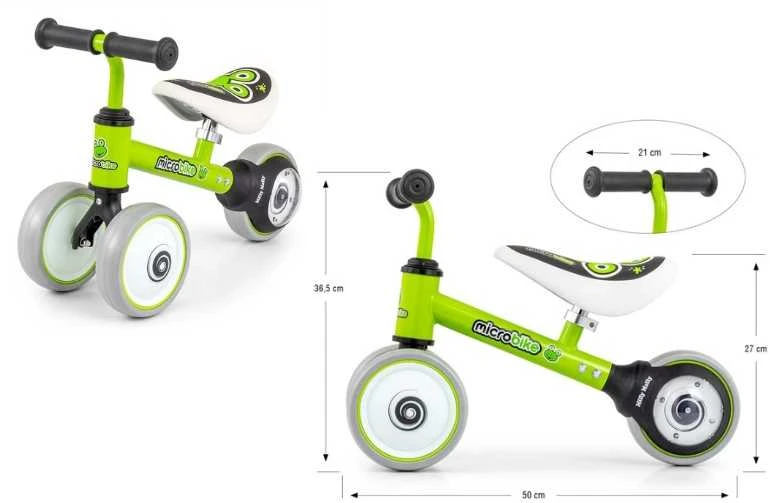 MILLY MALLY 5712 Micro Plus Frog transporto priemonė