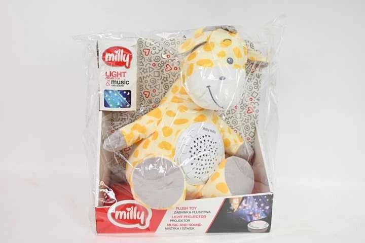 MILLY MALLY Milly žirafos projektoriaus pliušinis žaislas
