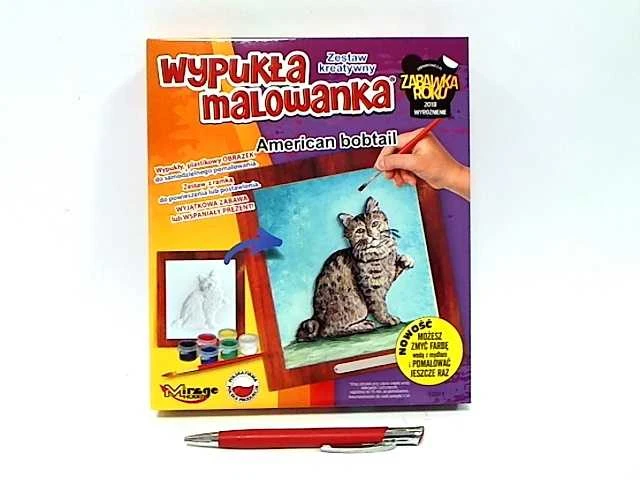 Išgaubtas paveikslas Katė - Amerikietiškas bobteilas - Mirage Hobby