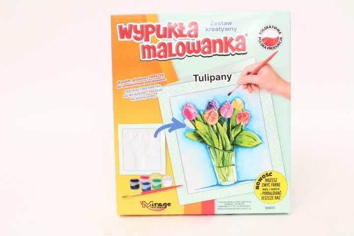 Mirage Hobby Iškilioji tapyba: Gėlės - Tulpės, 20x23 cm