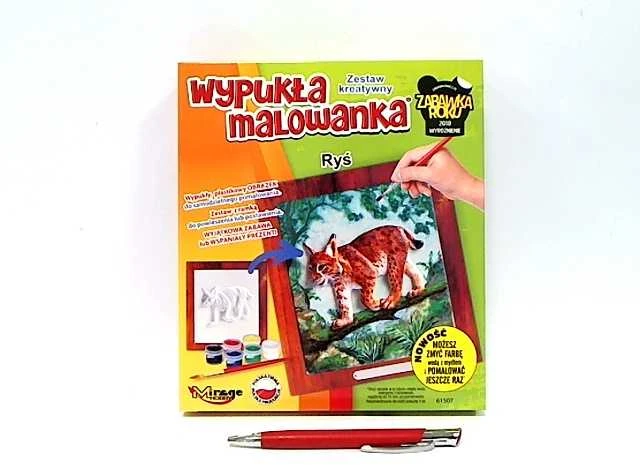 Mirage Hobby Išgaubta tapyba. Ryś Mirage hobis