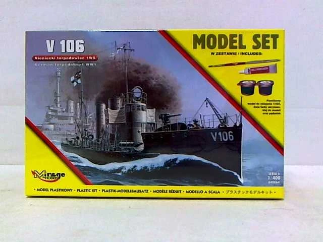 Mirage Modele Mirage 'V106' (Vokietijos WW1 torpedo laivas) (MI / 840064)