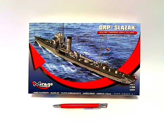 Mirage ORP 'Ślązak' Lenkijos torpedinis kateris