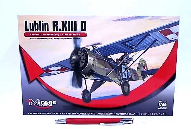 Klijuojamas modelis Mirage Plastikinis modelis Lublin R-XIIID