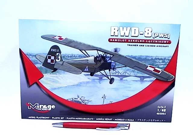 Klijuojamas modelis Mirage RWD 8 PWS
