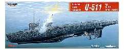 Mirage Modele Mirage povandeninis laivas U-511 vokiečių