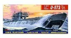 Mirage Modele „Mirage German Submarine U-673 Type VIIC Turm II“ (40412)