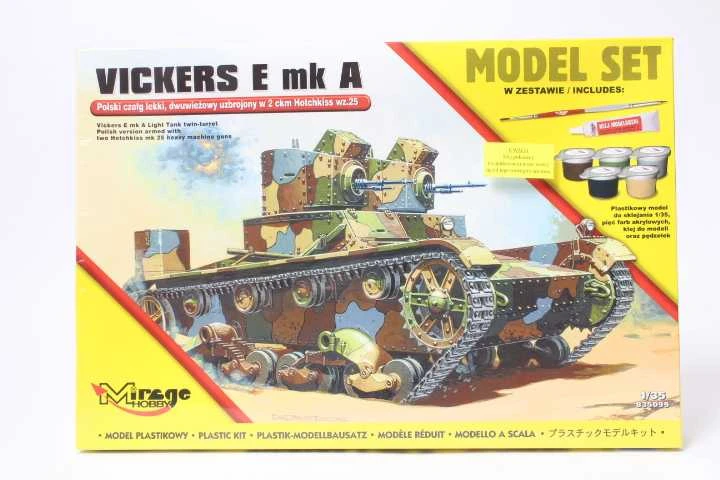 Mirage Plastikinis modelis Polish Light Two-Boret Tank