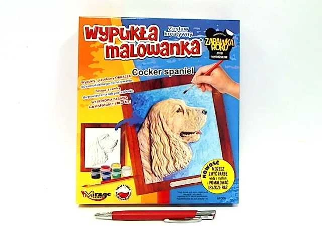 TY 3d reljefinis paveikslėlis "koker spanielis" - kūrybinis rinkinys