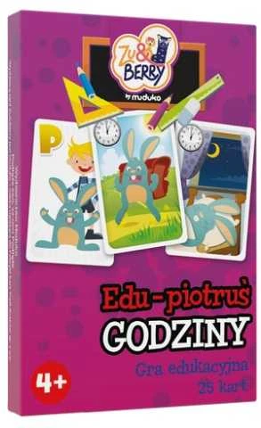 Trefl muduko Peter HOURS kortų edukacinis žaidimas, 25 kortos GR0524
