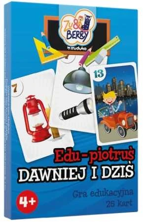 Trefl muduko Petro kortelės PRAEITYJE IR ŠIANDIEN edukacinis žaidimas GR0525