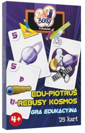 Trefl MUDUKO GRY - FABRYKA KRAKOW Žaidimas EDU Piotru Rebusy Kosmos 84351