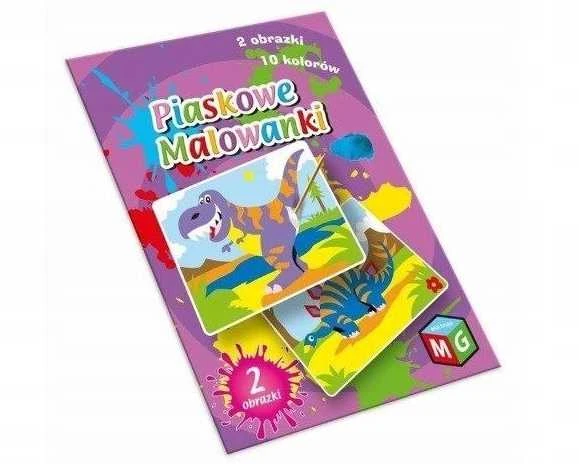 Multigra Dinozaurų smėlio tapyba rinkinys