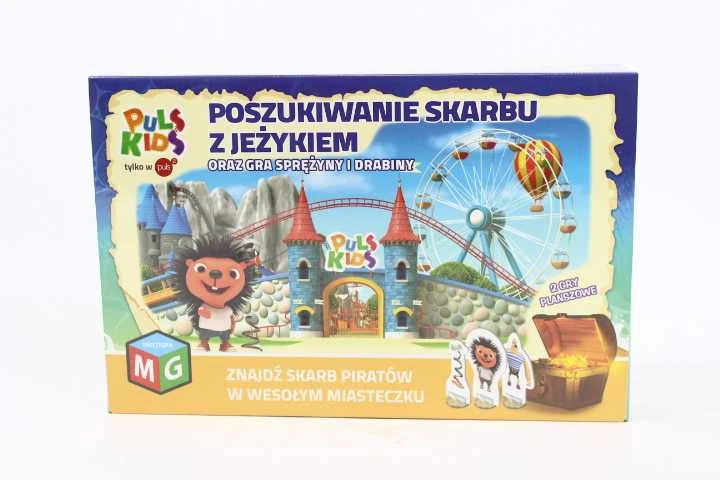 Alexander „2in1“ stalo žaidimas - lobio ieškojimas su ežiuku, pavasario ir kopėčių žaidimu
