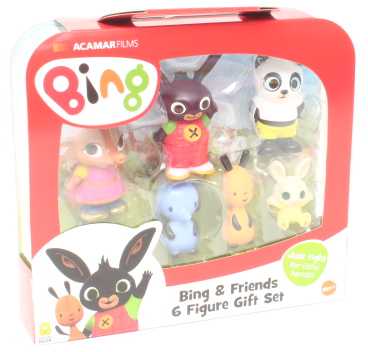 Figūrėlių rinkinys Golden Bear Bing, 6 vnt