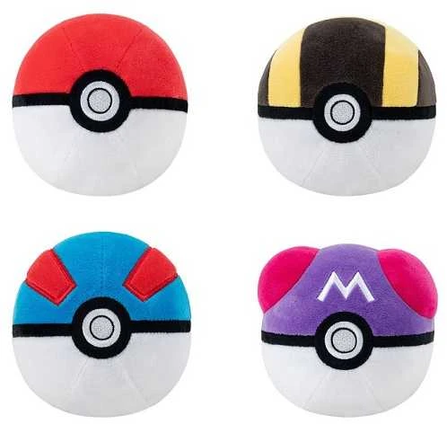 POKEMON pliušinis žaislas Poké Ball, 12 cm