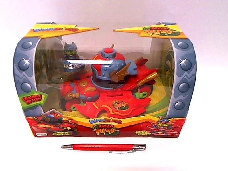 „Figūrėlė Magic Box Super Things“ – „Važiuoklė Speed Fury i Kid Fury“ (PSTSP112IN60)