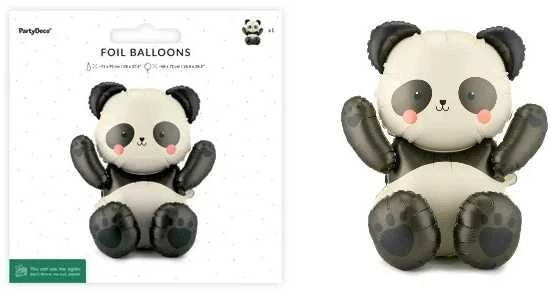 Party Deco PartyDeco balionas fol.Panda 68x72cm mix FB373 74866