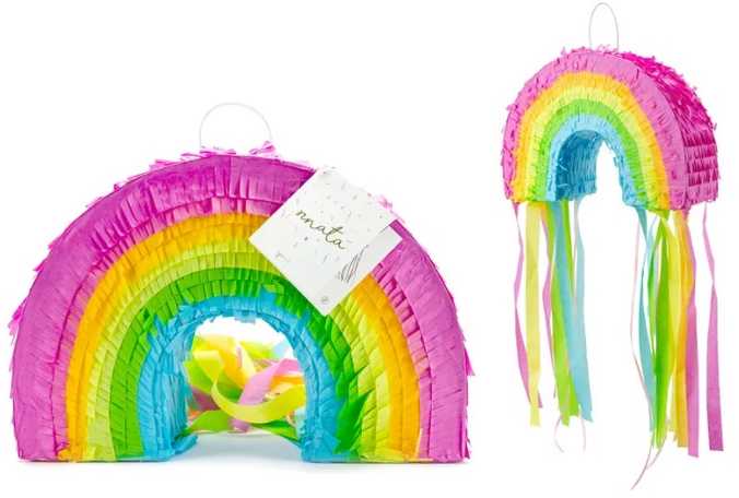 PartyDeco Pinjata Vaivorykštė
