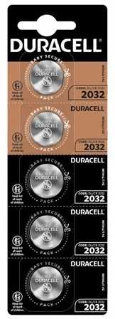 Elementas Duracell Lithium, CR2032 (DL2032), 1 vnt.